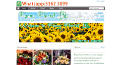 Desktop Screenshot of fannyflorist.com